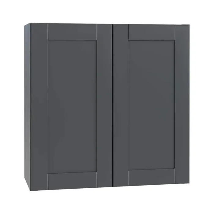 Richmond Venetian Onyx Plywood Shaker Stock Ready to Assemble Wall Kitchen Cabinet Sft Cls 36 in W x 12 in D x 36 in H