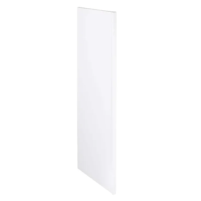 Richmond Verona White Plywood Shaker Assembled Kitchen Cabinet Refrigerator End Panel 24 in W x 1.5 in D x 96 in H