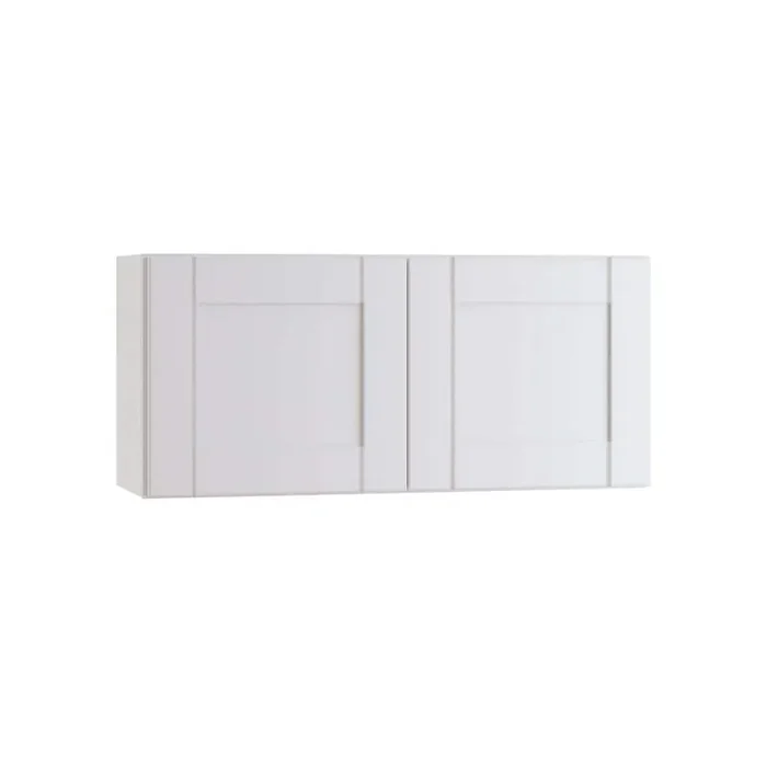 Richmond Verona White Plywood Shaker Ready to Assemble Wall Kitchen Laundry Cabinet Sft Cls 24 in W x 12 in D x 12 in H