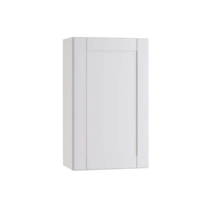 Richmond Verona White Plywood Shaker Stock Ready to Assemble Wall Kitchen Cabinet Soft Close 18 in W x 12 in D x 36 in H