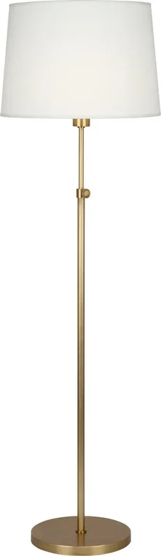 Robert Abbey – 463 – One Light Floor Lamp – Koleman – Aged Brass – 463
