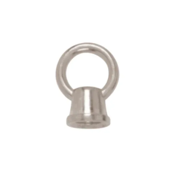 SATCO/NUVO 1 Inch Female Loops 1/8 IP With Wireway 10 Pounds Maximum Brushed Nickel Finish (90-2514)