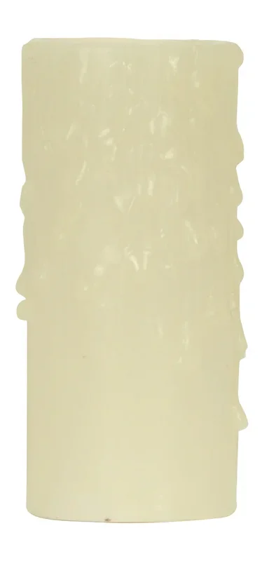 SATCO/NUVO Bees Drip Bees Wax Edison Base Ivory Finish 1-1/4 Inch Inside Diameter 1-9/16 Inch Outside Diameter 40W Maximum 3 Inch Height (80-2082)