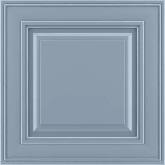 Savannah 11 9/16-in. W x 3/4-in. D x 11 1/2-in. H in Painted Mist Cabinet Door Sample