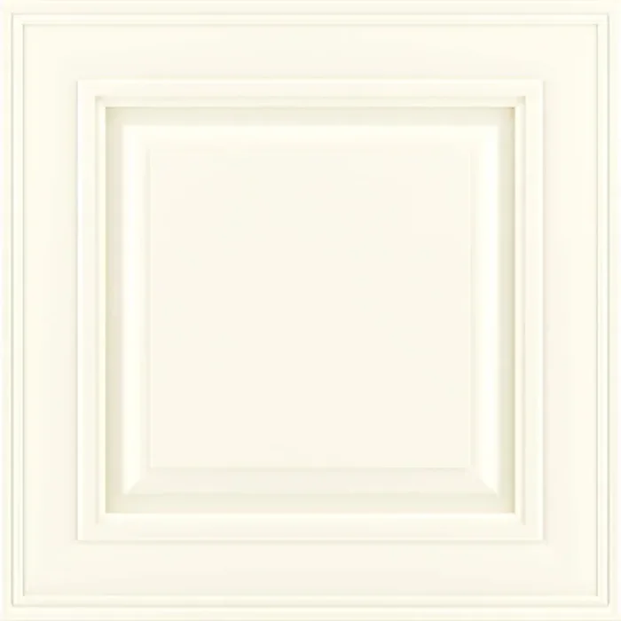 Savannah 11 9/16-in. W x 3/4-in. D x 11 1/2-in. H in Painted Vanilla Cabinet Door Sample