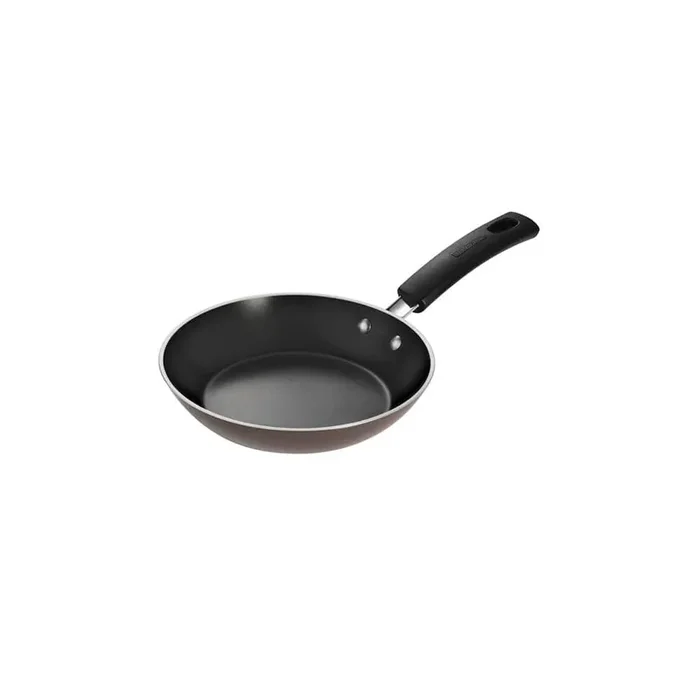 Sicilia 8 in. Aluminum Nonstick Frying Pan in Hazelnut