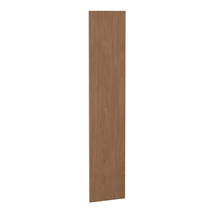 Sinclair 12 in. W x 60 in. H x 0.75 in. D Universal Panel in Saddle Oak