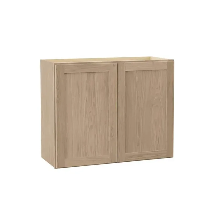 Sinclair 30 in. W x 12 in. D x 24 in. H Assembled Wall Bridge Cabinet in Shaker Light Oak