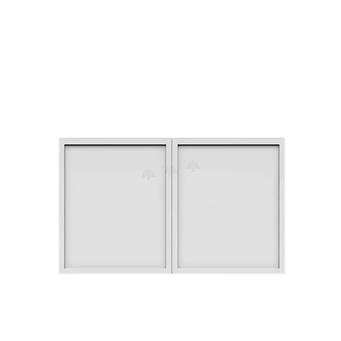 Slim Shaker Assembled 36 in. W x 12 in. H x 24 in. D Wall Bridge Kitchen Cabinet in White