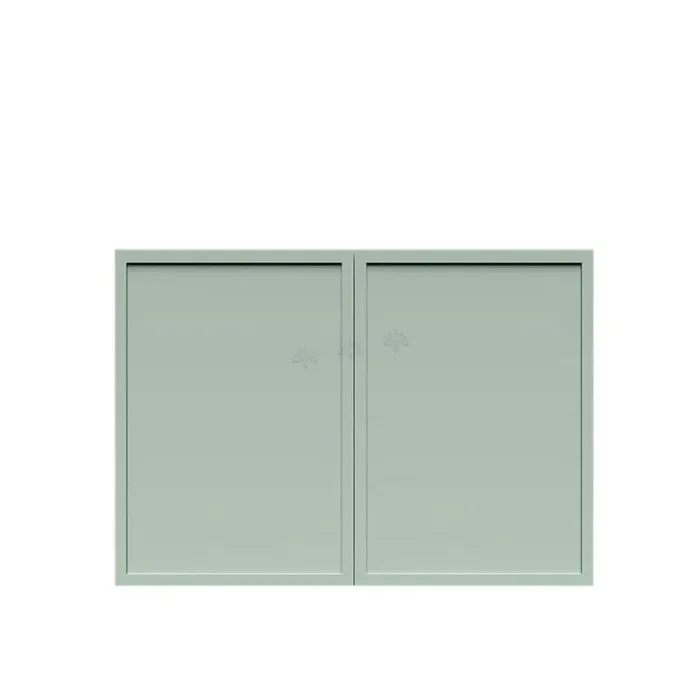 Slim Shaker Assembled 36 in. W x 21 in. H x 24 in. D Wall Bridge Kitchen Cabinet in Green