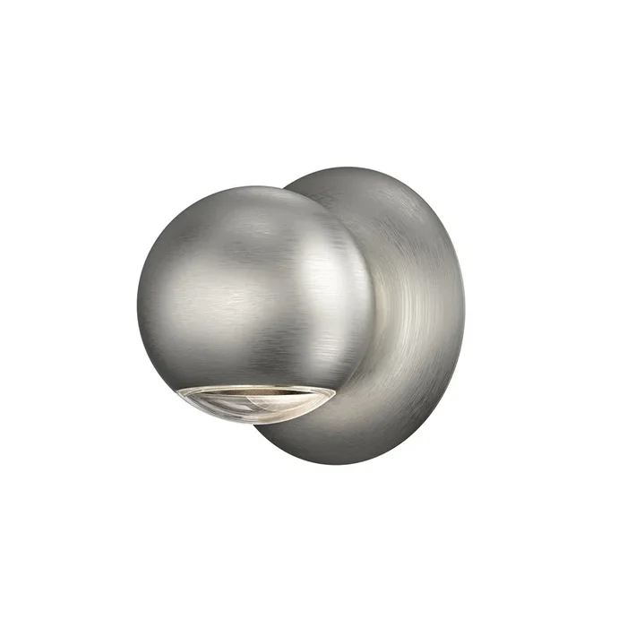 Sonneman – 7500.77 – Wall Sconce – Hemisphere – Natural Anodized – 750077