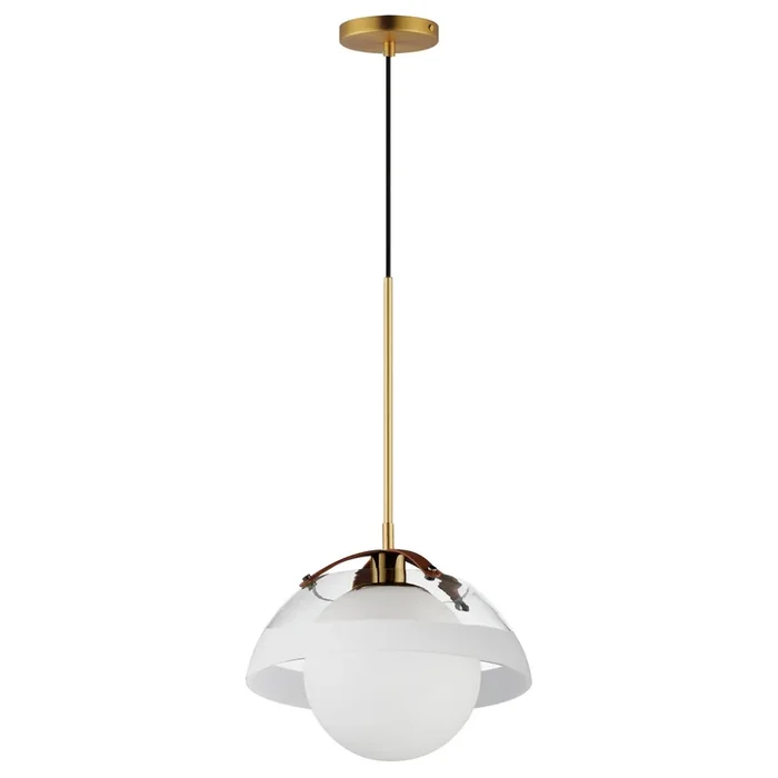 Studio M – SM31014FTNAB – LED Pendant – Domain – Natural Aged Brass – SM31014FTNAB