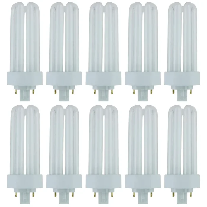Sunlite Compact Fluorescent PLT 4-Pin Bulb 26W 1800Lm 3500K GX24q3 Base (40578-SU)