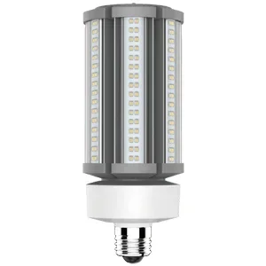 TCP LED HID Corn Cob Lamp HID200 45W HID Non-Dimmable 50000 Hours 200W Equivalent 4000K 6750Lm E26 Base Clear 120V (L45CCE26U40K)