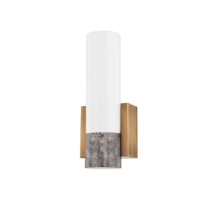 Troy Lighting – B5012-PBR – One Light Wall Sconce – Fremont – Patina Brass – B5012PBR