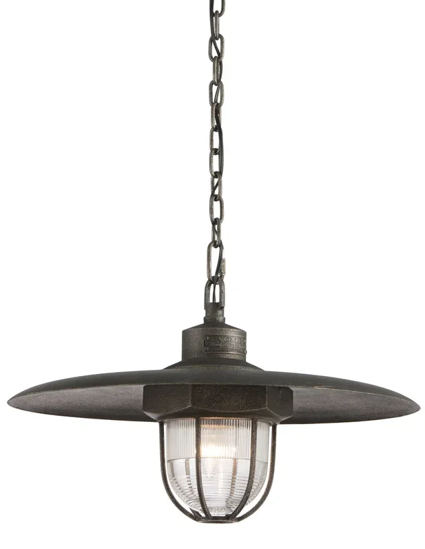 Troy Lighting – F3897-APW – One Light Pendant – Acme – Aged Pewter – F3897APW