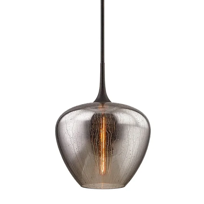 Troy Lighting – F7056-VBZ – One Light Pendant – West End – Vintage Bronze – F7056VBZ