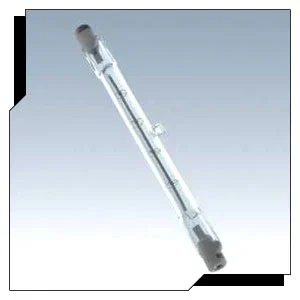 USHIO J120V-100W/119mm Long Halogen T2.5 120V 100W R7S-12 Base Clear (1000697)