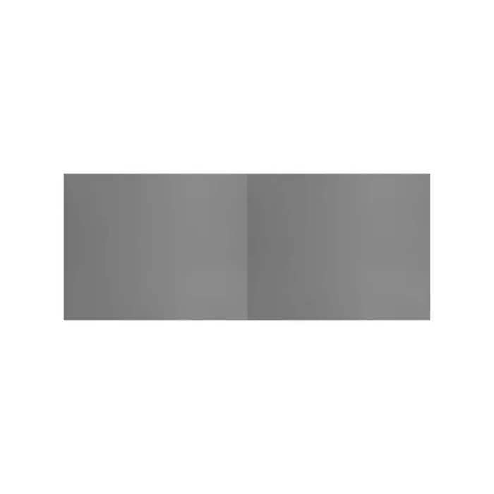 Valencia Assembled 30 in. W x 12 in. D x 12 in. H Gloss Gray Plywood Assembled Wall Kitchen Cabinet