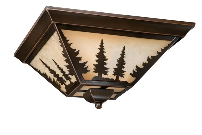 Vaxcel – Three Light Flush Mount – Yosemite