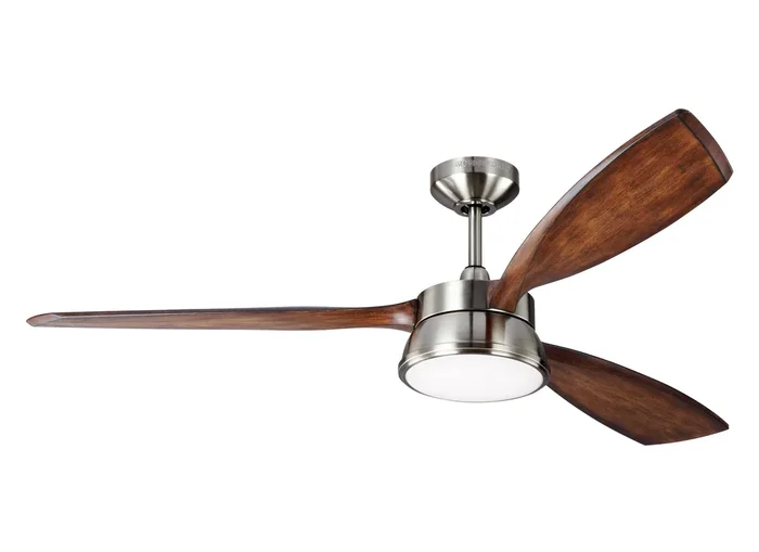 Visual Comfort Fan – 3DSTR57BSD – 57″Ceiling Fan – Destin – Brushed Steel – 3DSTR57BSD