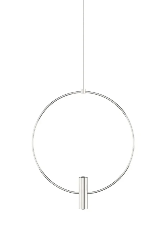 Visual Comfort Modern – 700MPLAY13S-LED930 – LED Pendant – Layla – Satin Nickel – 700MPLAY13SLED930
