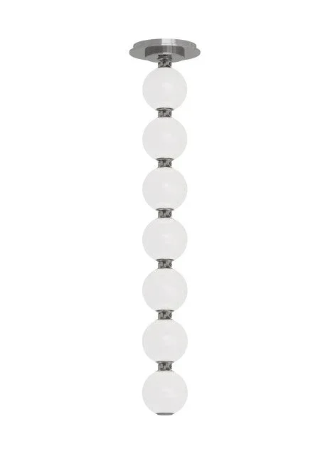 Visual Comfort Modern – SLPD22630NR-277 – LED Pendant – Perle – Polished Nickel – SLPD22630NR277