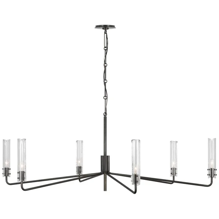 Visual Comfort Signature – LED Chandelier – Casoria – ARN5485BZCG