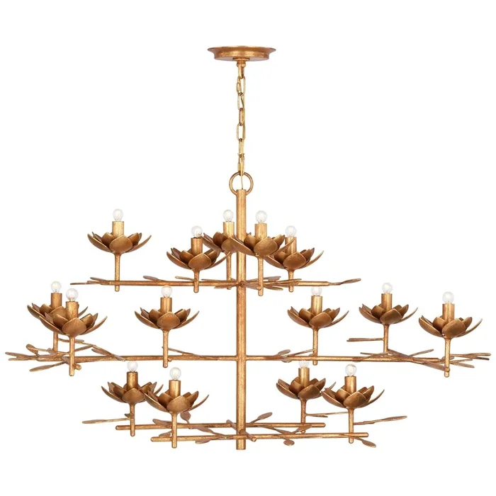 Visual Comfort Signature – LED Chandelier – Clementine – JN5161AGL