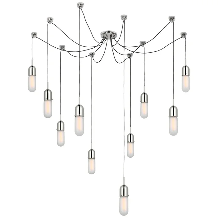 Visual Comfort Signature – LED Pendant – Junio – TOB5645BZHABFG10
