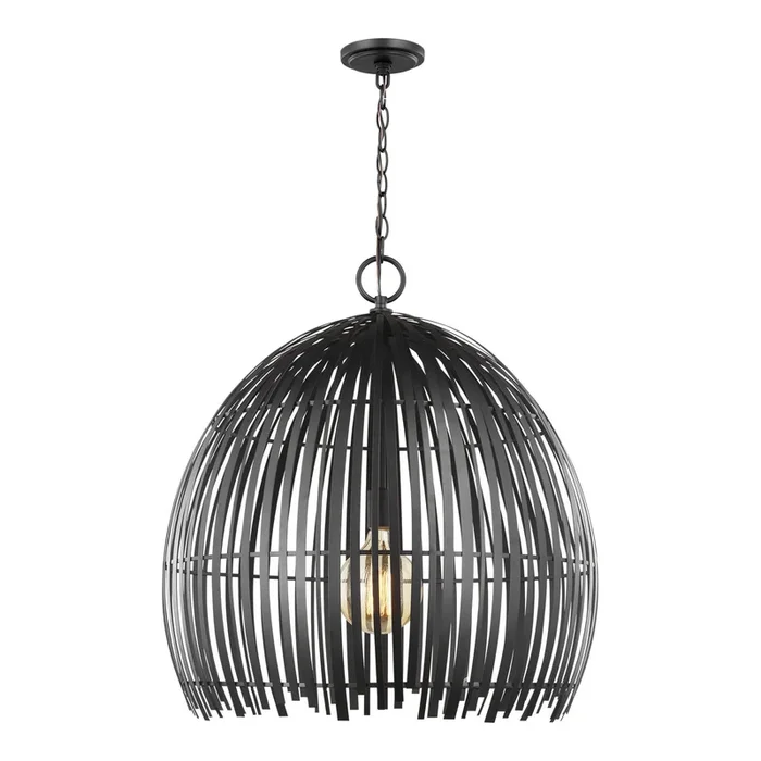 Visual Comfort Studio – One Light Pendant – Hanalei – 6722701112