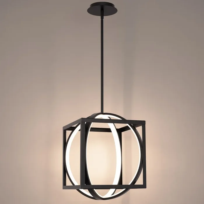 W.A.C. Lighting – PD-57327-BK – LED Pendant – Geometrix – Black – PD57327BK