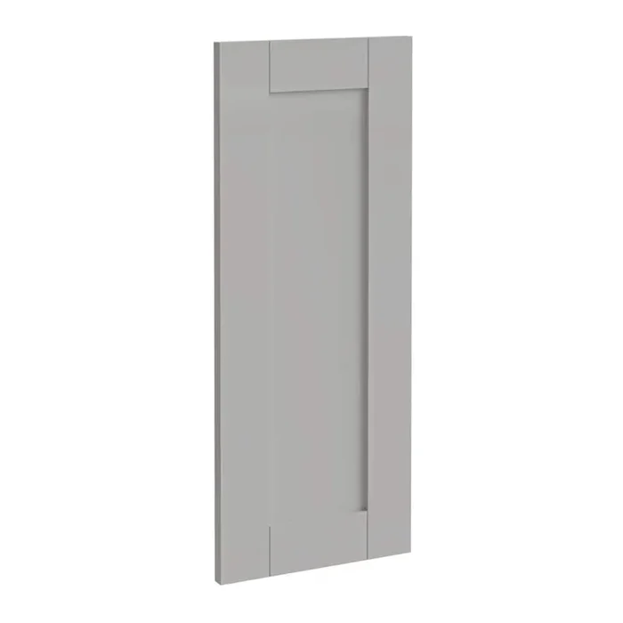 Washington Veiled Gray Plywood Shaker Stock Assembled 0.75 in. x42 in. x12 in. Kitchen Cabinet Wall End Panel