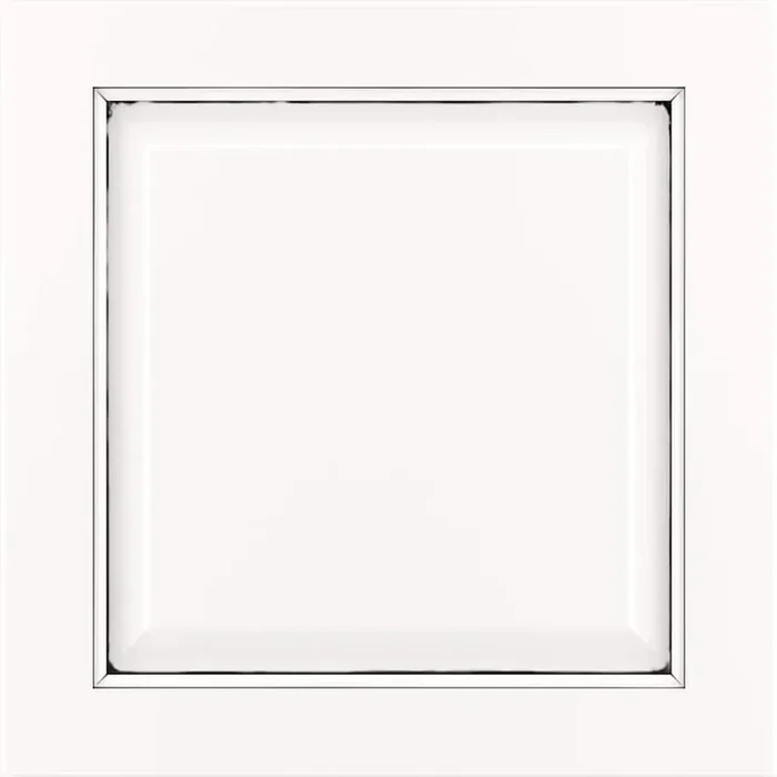 Westerly 11 9/16-in. W x 3/4-in. D x 11 1/2-in. H in Painted Pewter Glaze Cabinet Door Sample