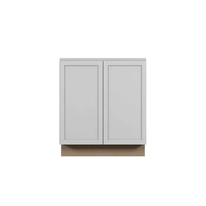 Westport Shaker 24 in. W x 34.5 in. H x 24 in. D in Painted White Plywood Assembled Full Height Door Base Cabinet