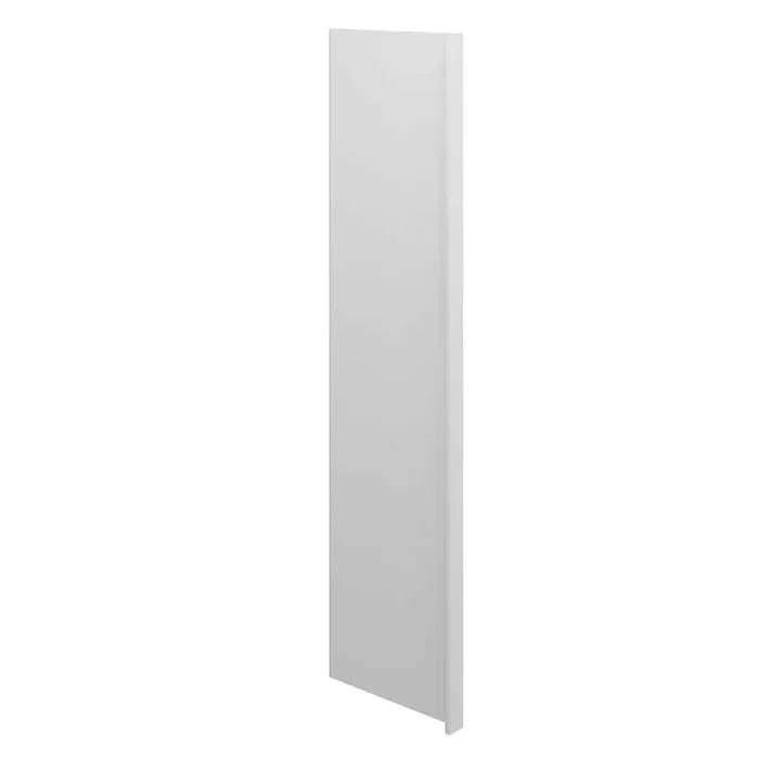 Westport Shaker 3 in. W x 96 in. H x 24 in. D in Painted White Refrigerator End Panel w/3 in. Return in Assembled Pantry