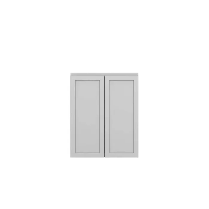 Westport Shaker 42 in. W x 36 in. H x 12 in. D in Painted White Plywood Assembled Wall Cabinet