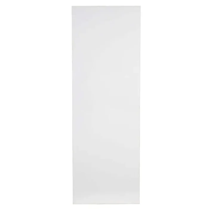 White 11.77×42.01×0.51 in. Wall End Panel