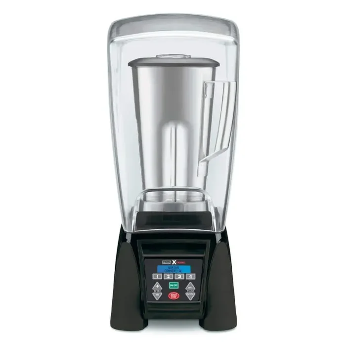 Xtreme 64 oz. 10-Speed Stainless Steel Blender with 3.5 HP, LCD Display, Programmable and Sound Enclosure