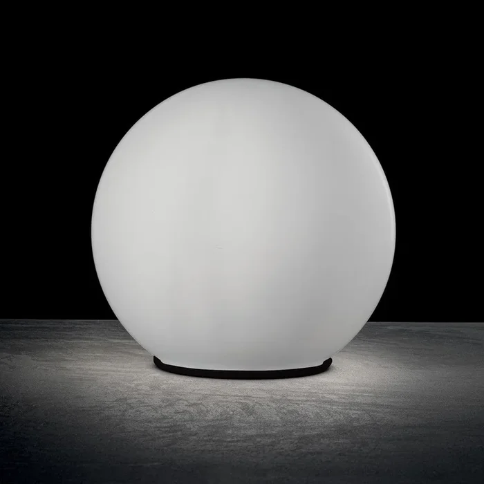 Zafferano – ZA-LL4301N – One Light Table Lamp – Sferis – White Black – ZALL4301N